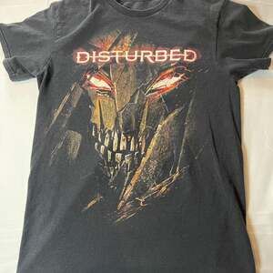Vintage Disturbed Band Black T-Shirt
